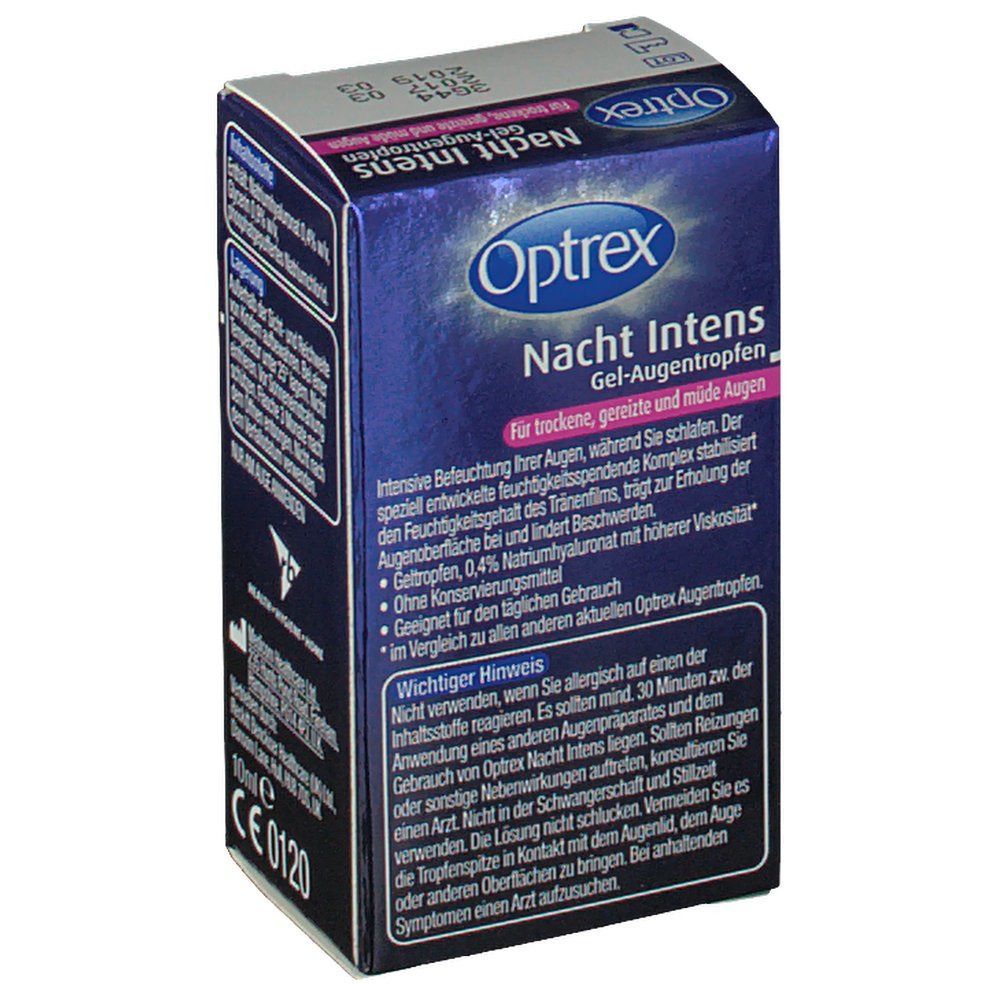OPTREX Nacht Intens Gel-Augentropfen 0,4 % Hyaluron