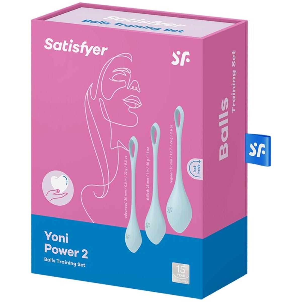 Satisfyer Yoni Power 2, 22 - 73 g, 3 Stück