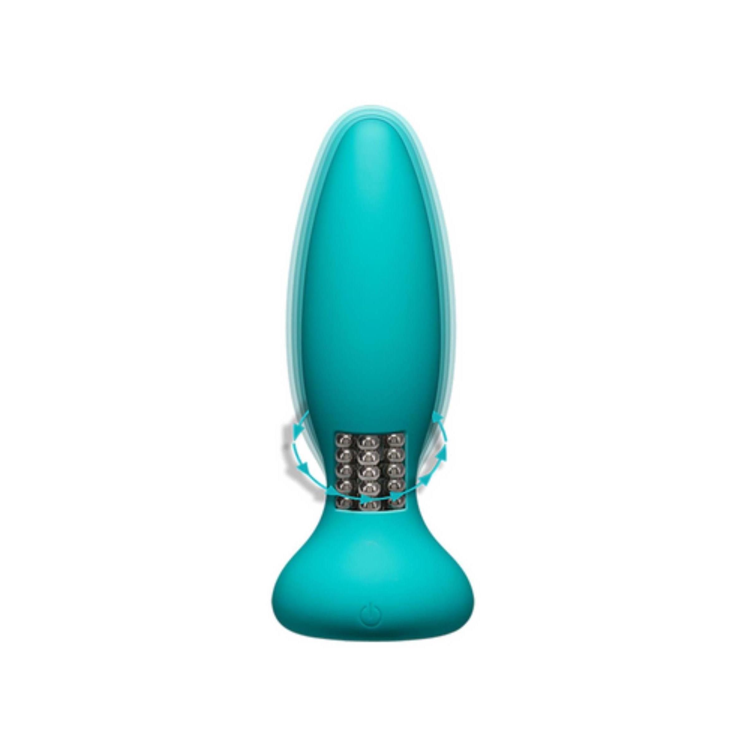 Doc Johnson - Rimmer - Advanced Silicone Anal Plug with Remote Control