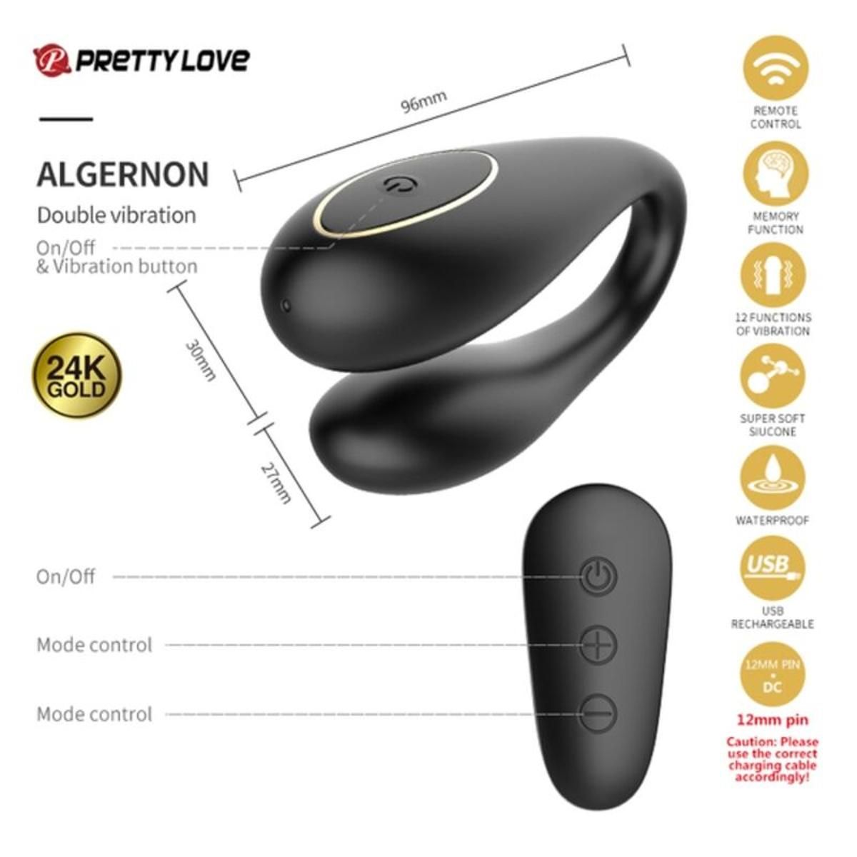 Pretty Love Sextoy-Kit "Black & Gold: Queens Luxury Kit"