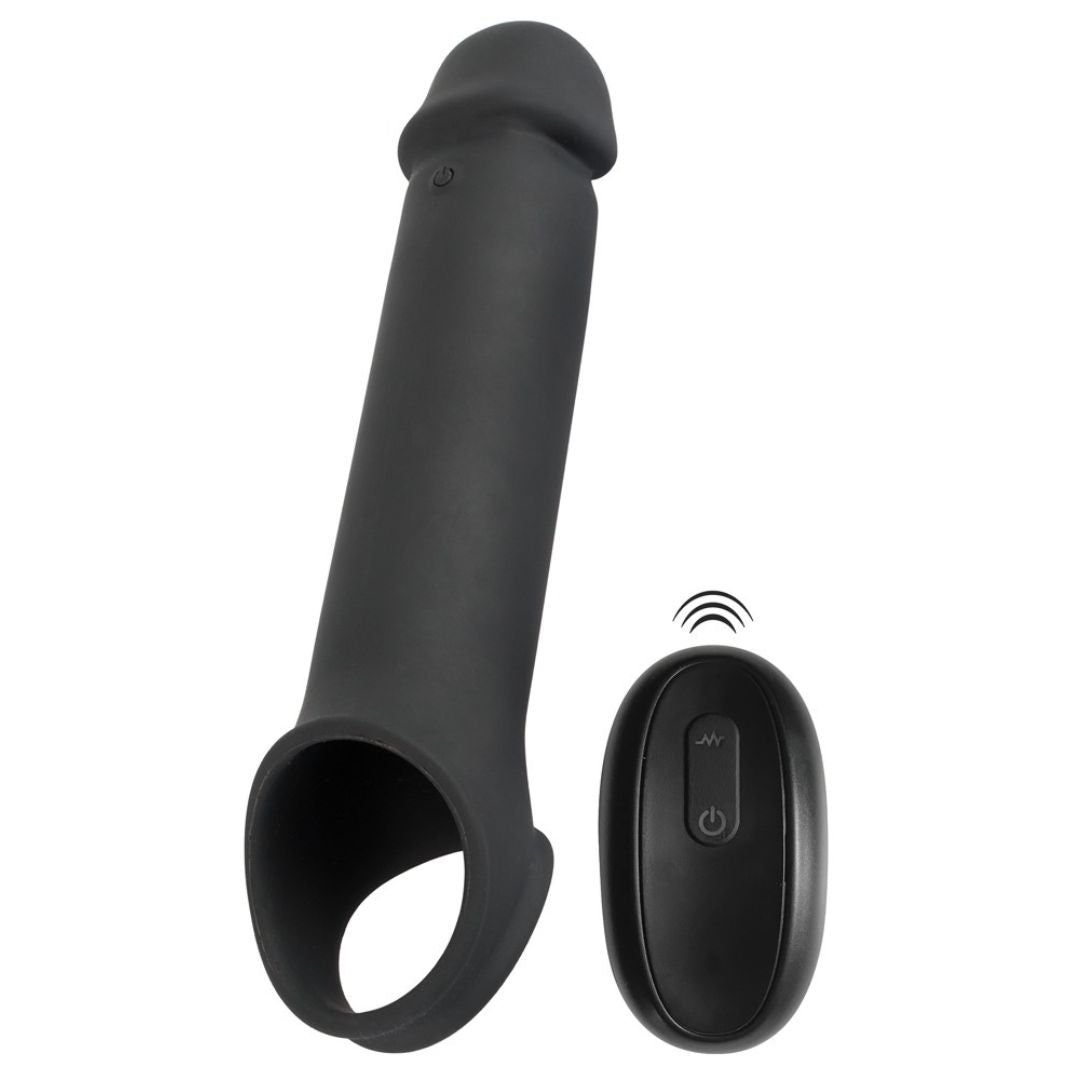 Penishülle 'RC Penis Extension“ mit 10 Vibrationsmodi | Rebel