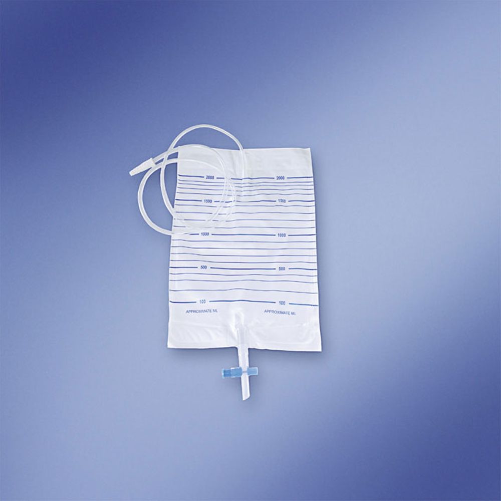 Urinbeutel steril 2 l m.90 cm Schlauch 1 St Beutel