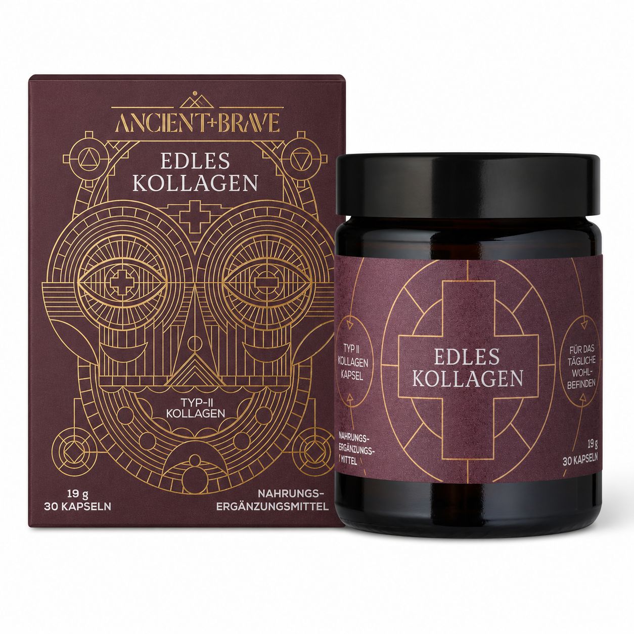 Ancient + Brave Noble Collagen Kapseln