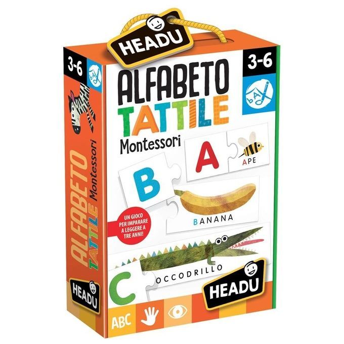 Headu Alfabeto Tattile Montessori