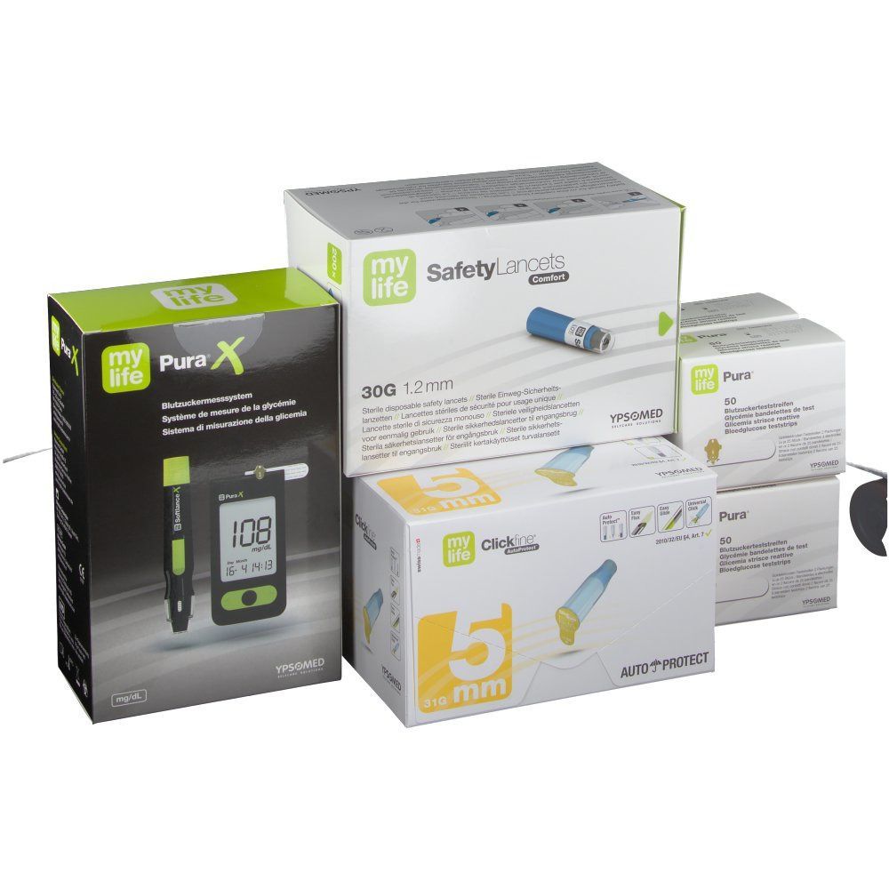 mylife Versorgungspaket Komfort mg/dl Starterset