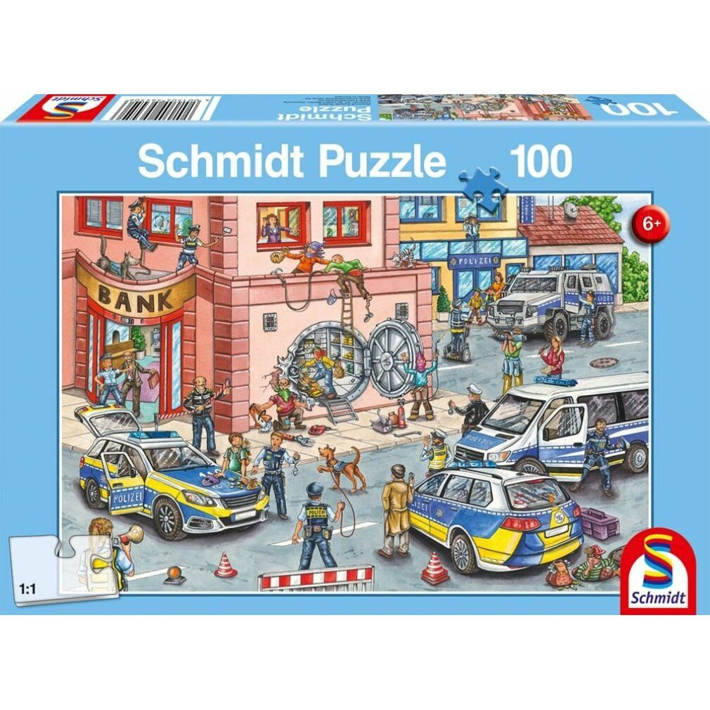 Schmidt Spiele Schmidt Spiele 56450 Polizeieinsatz, 100 Teile