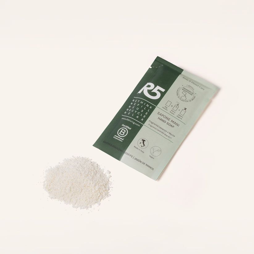 R5 Handseifen-Set Duft Minze und Lavendel, 100% Made in Italy