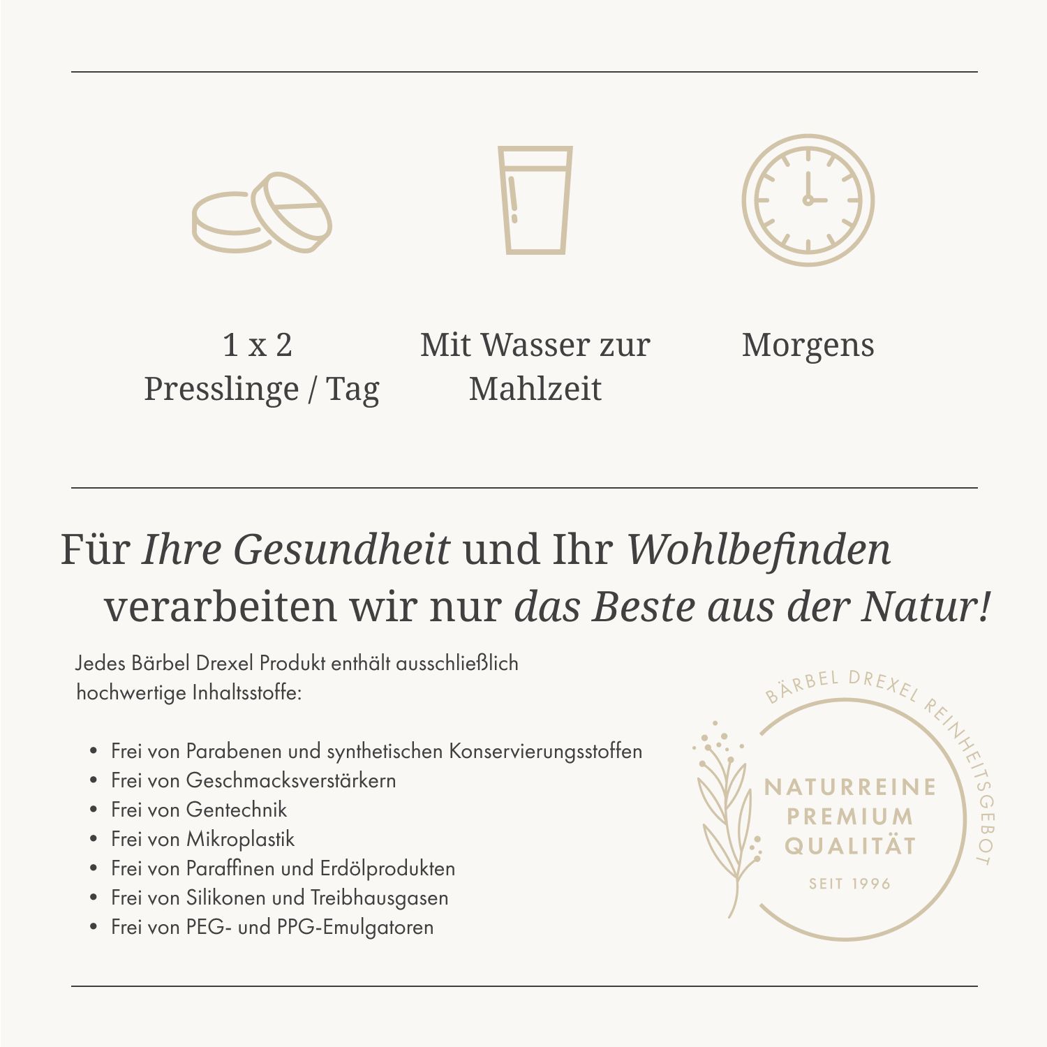 Bärbel Drexel Natürliche Bräune