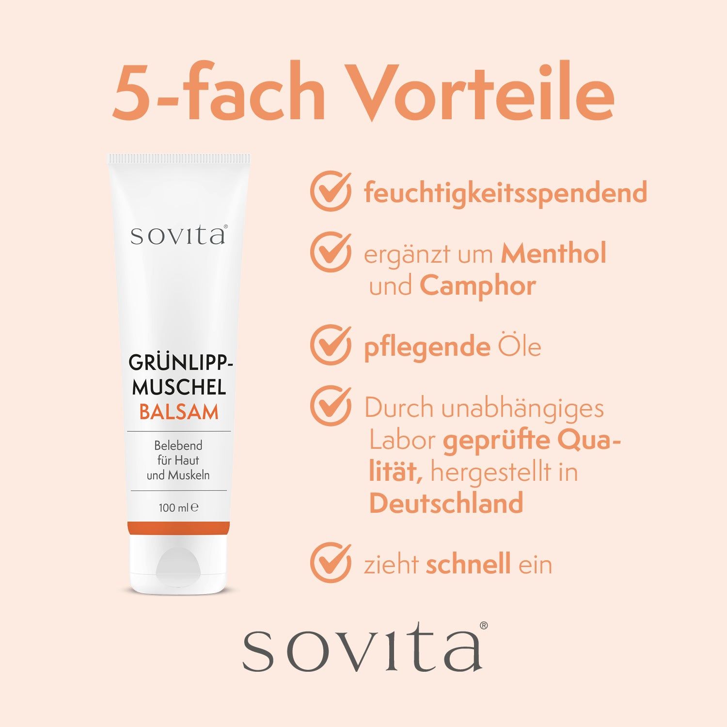 sovita Grünlippmuschel Balsam