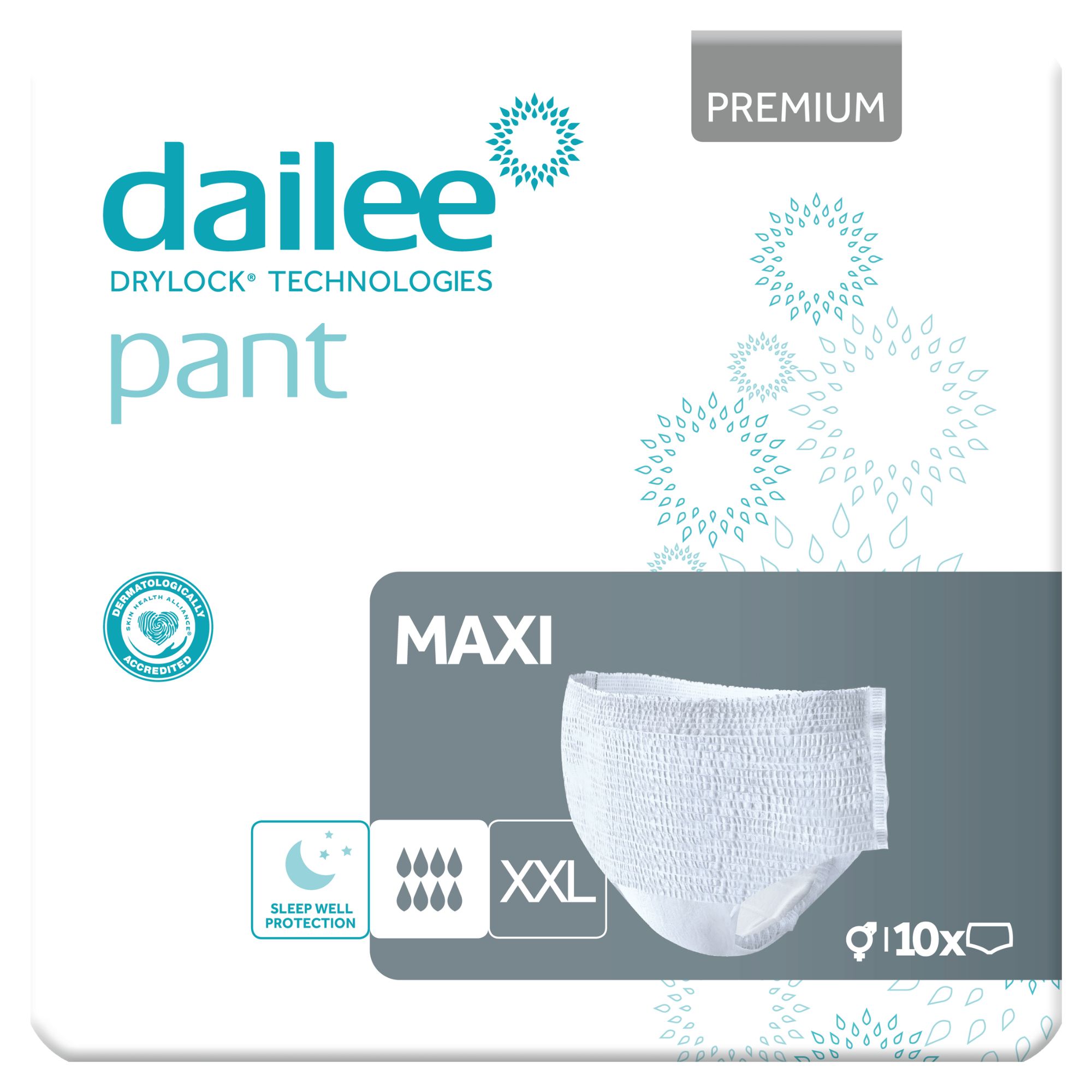 Dailee Pants Maxi Inkontinenz Windelhosen für Erwachsene