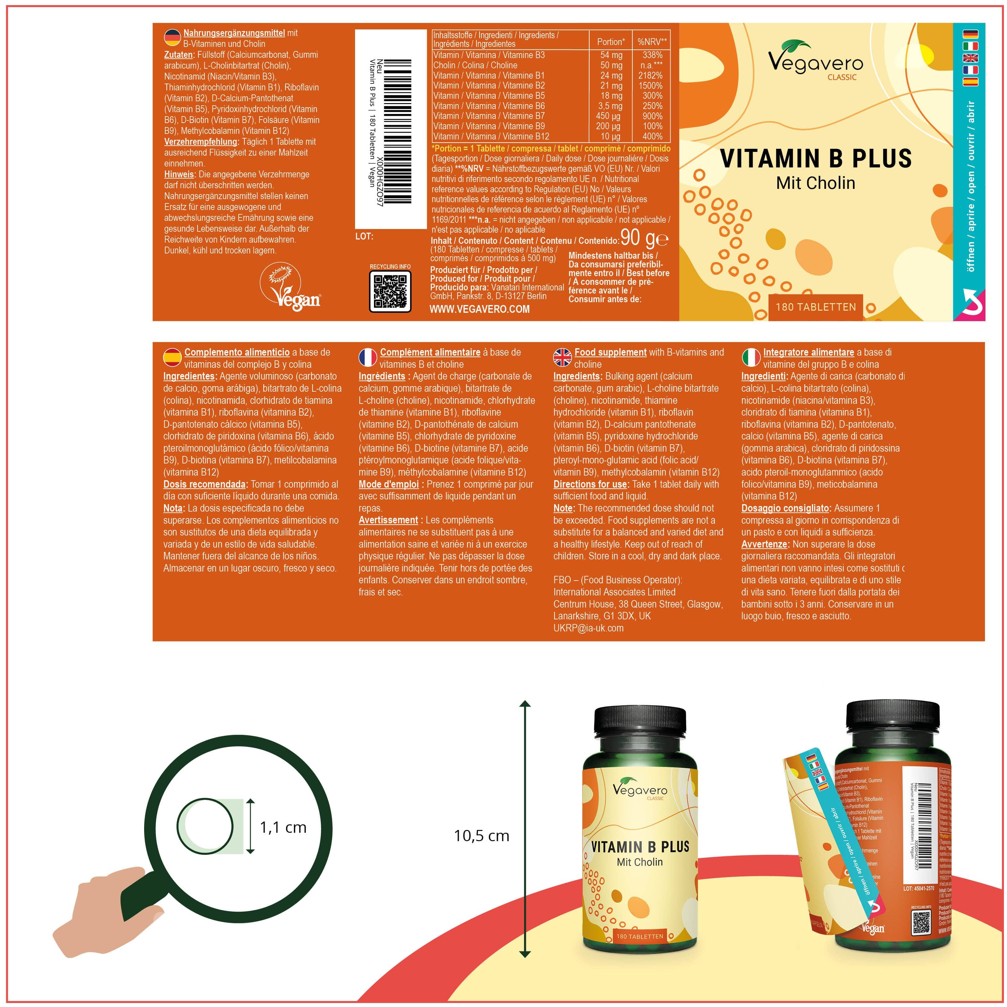 VEGAVERO Vitamin B Plus