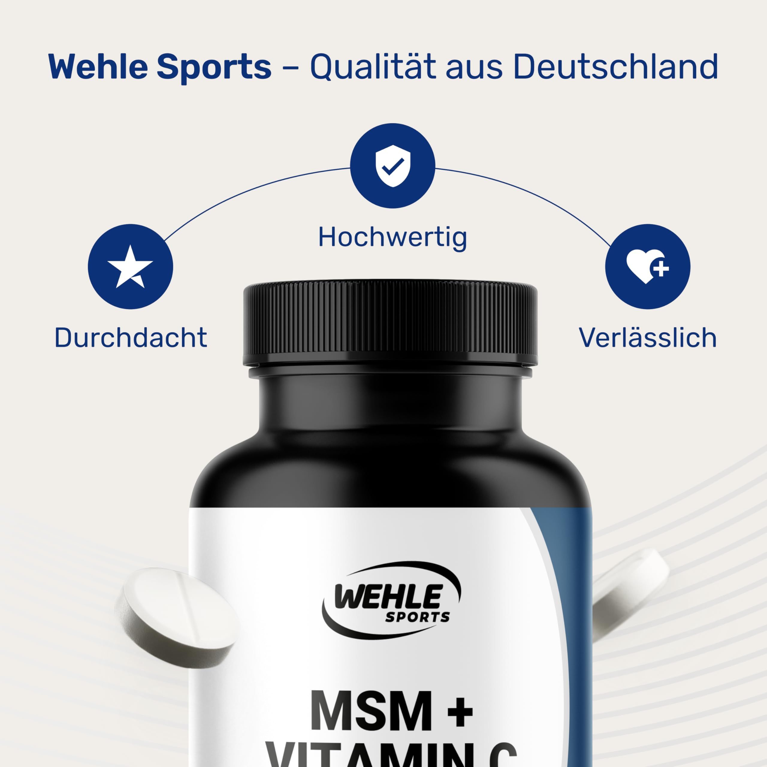 Wehle Sports MSM Tabletten 2000 mg