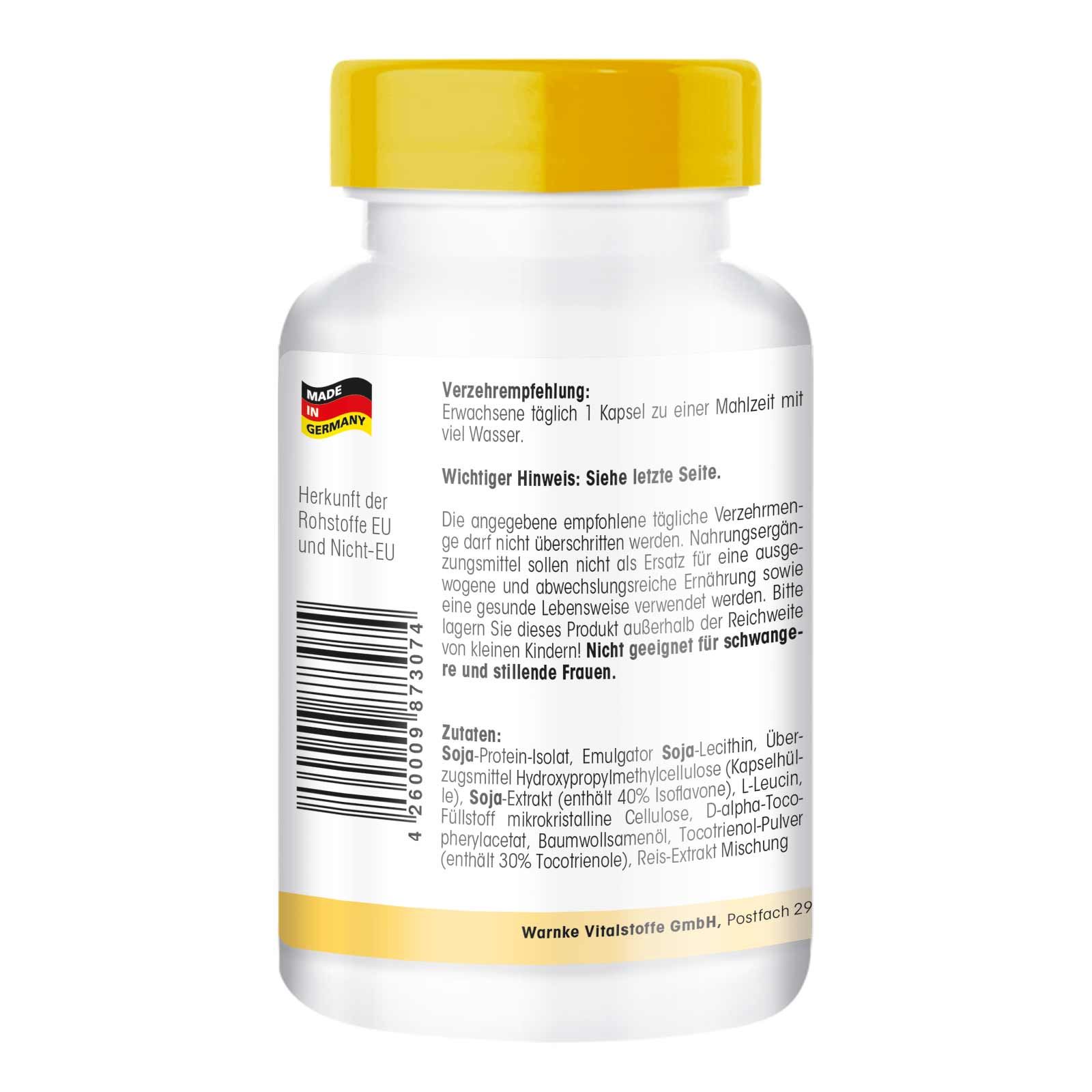 Warnke Vitalstoffe | Soja-Isoflavone 35mg