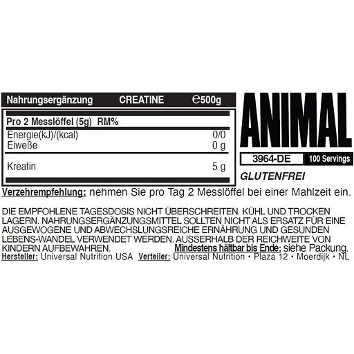 Universal Animal Creatine Powder