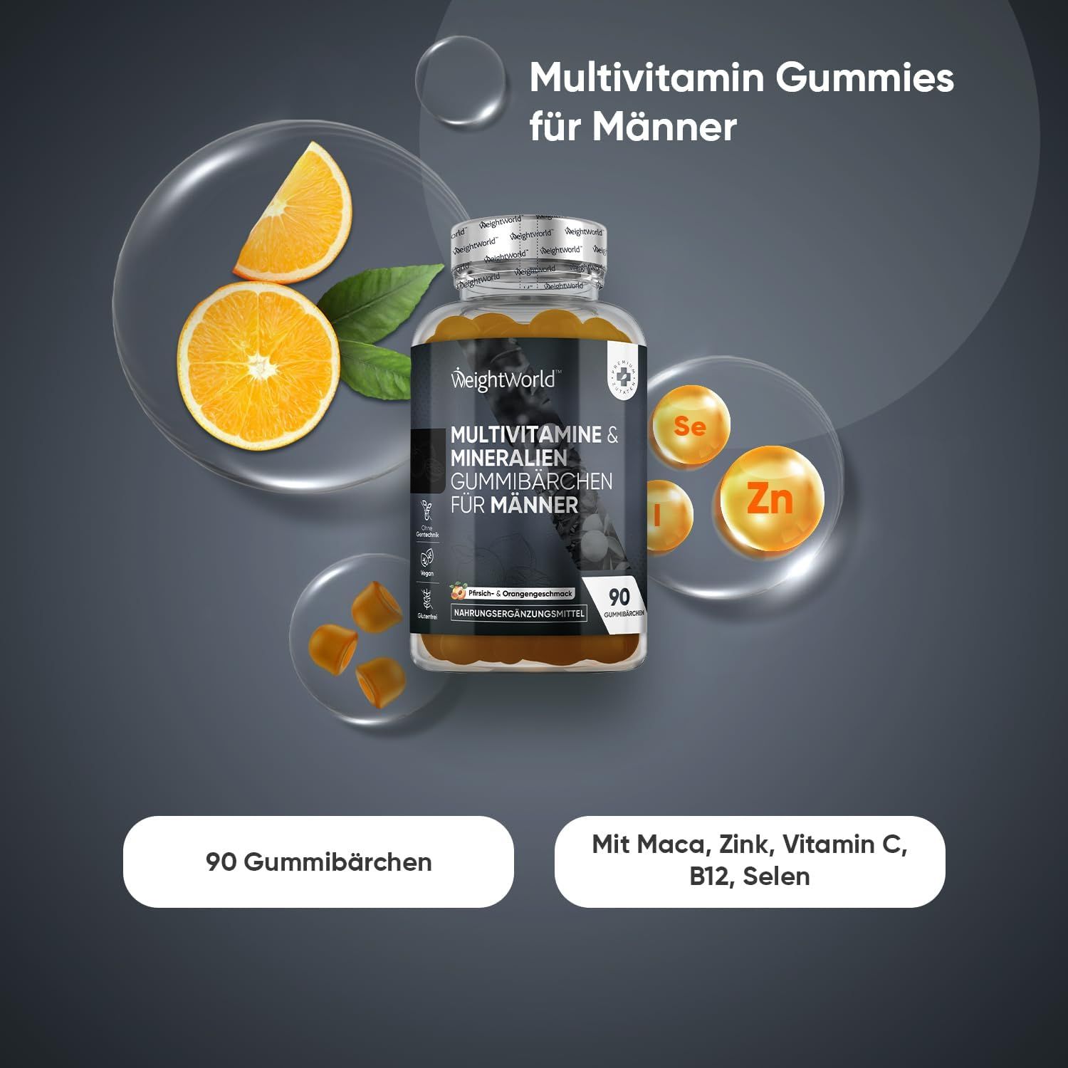 WeightWorld Multivitamin Gummies für Männer
