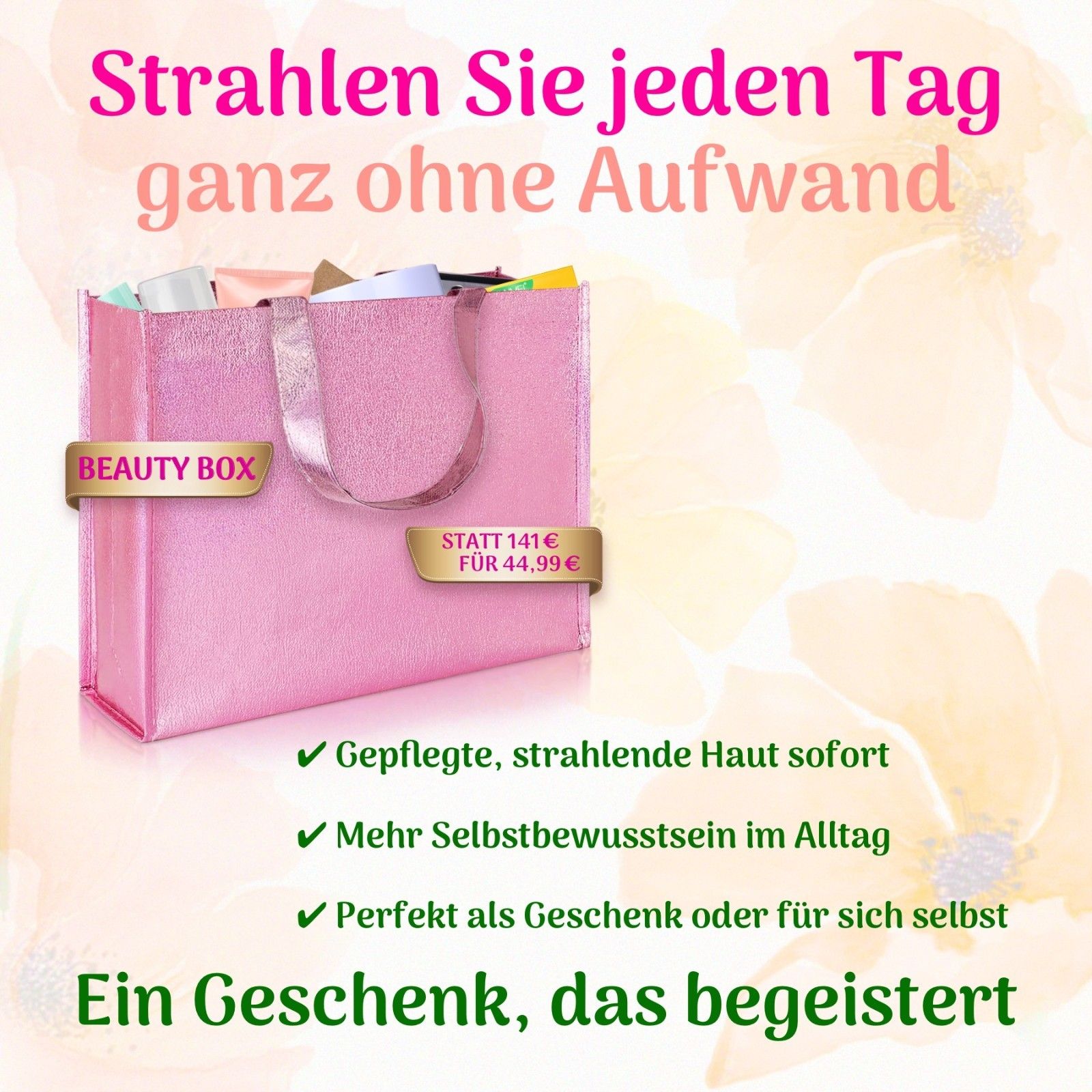P-Beauty Pflege-Geschenkbox Damen Beauty Hautpflege