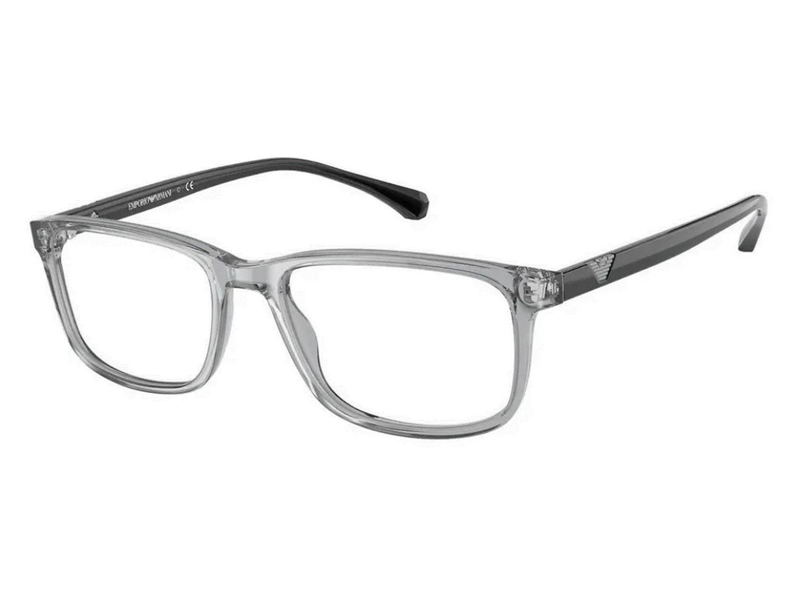 Emporio Armani Kunststoff Fassung Modell  EA3098-5029 transparent Grey