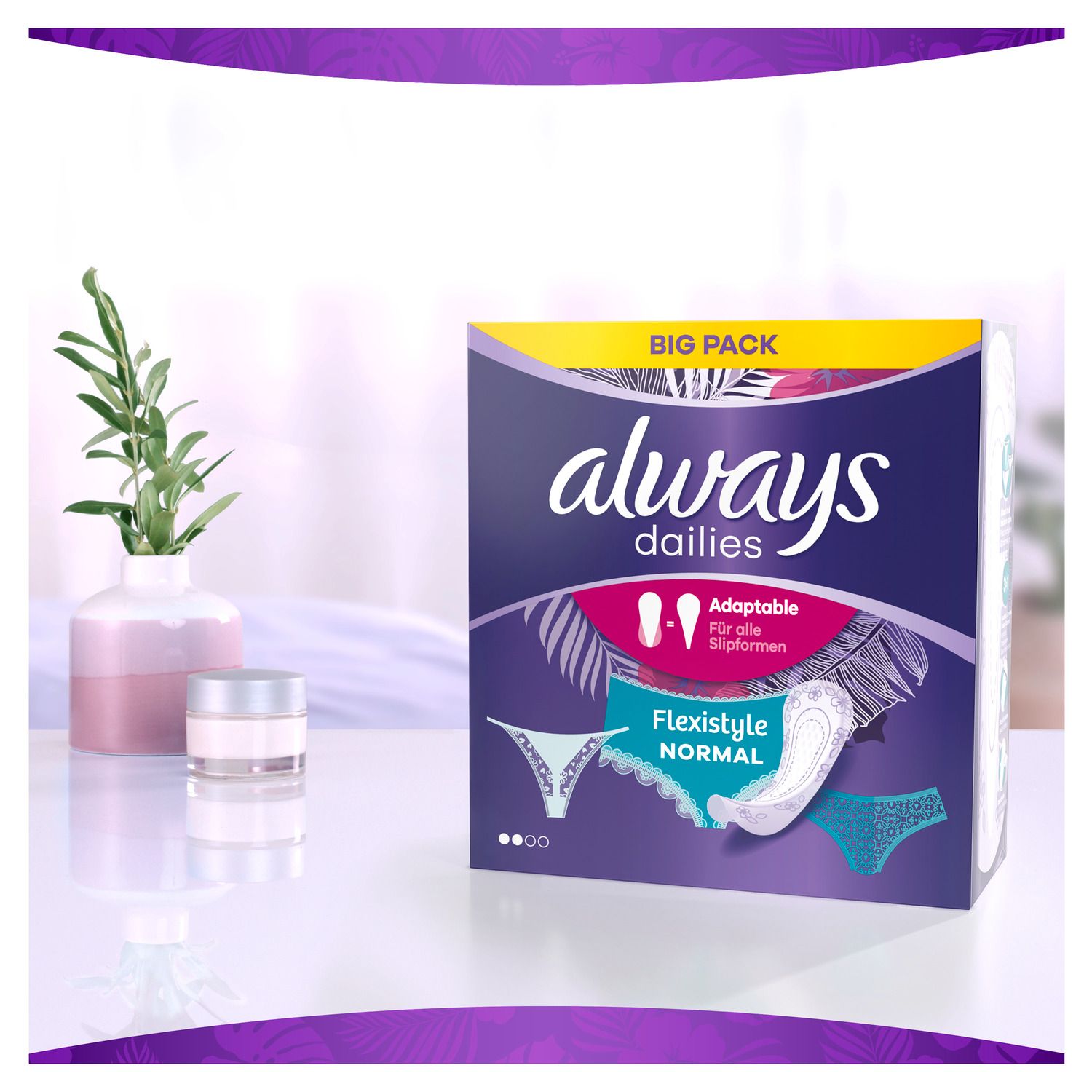 always - Gigapack Slipeinlage "Normal Flexistyle Fresh"