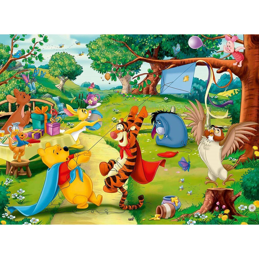 Kinderpuzzle Winnie Puuh - Die Rettung (100 Teile)