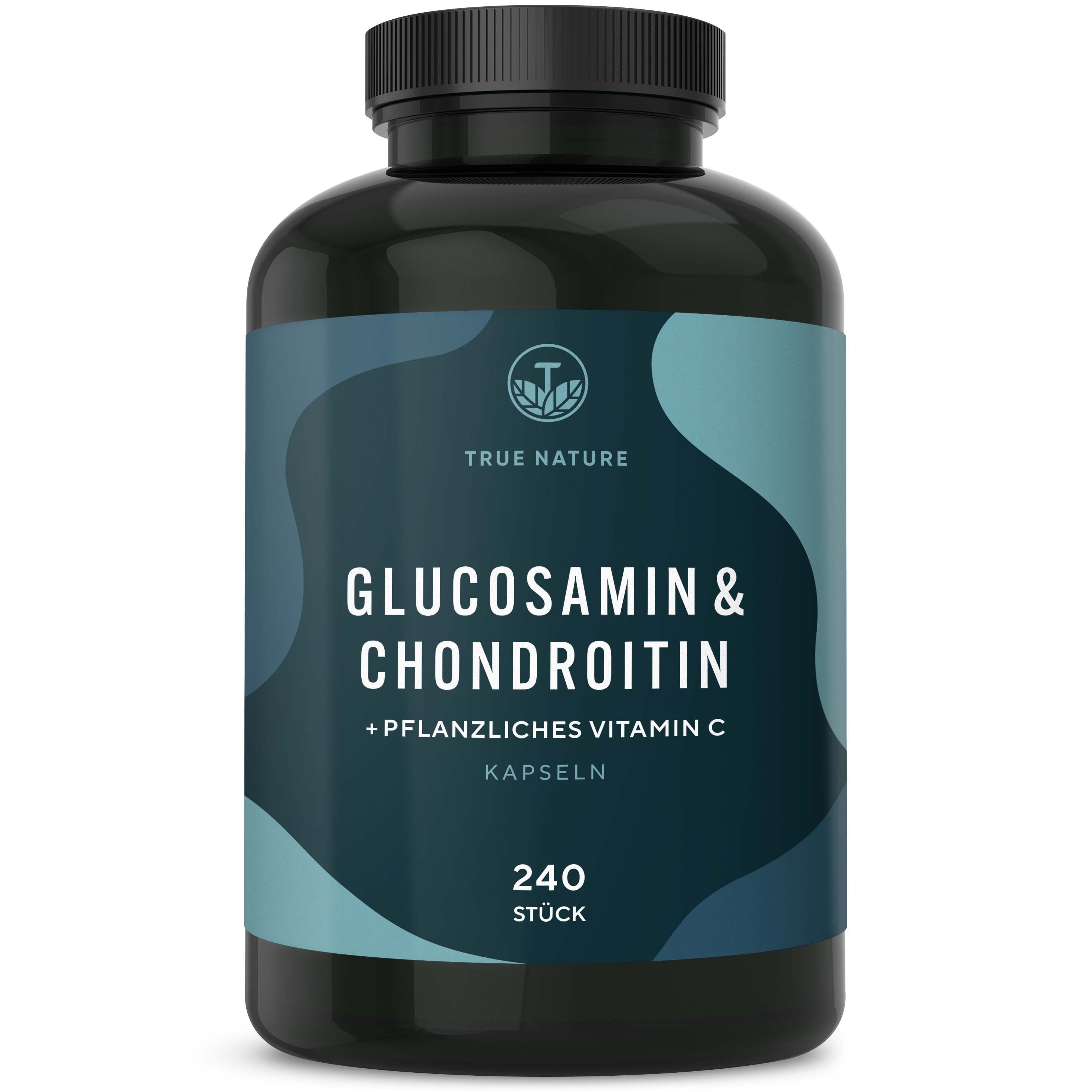 True Nature® Glucosamin & Chondroitin + Vitamin C Kapseln