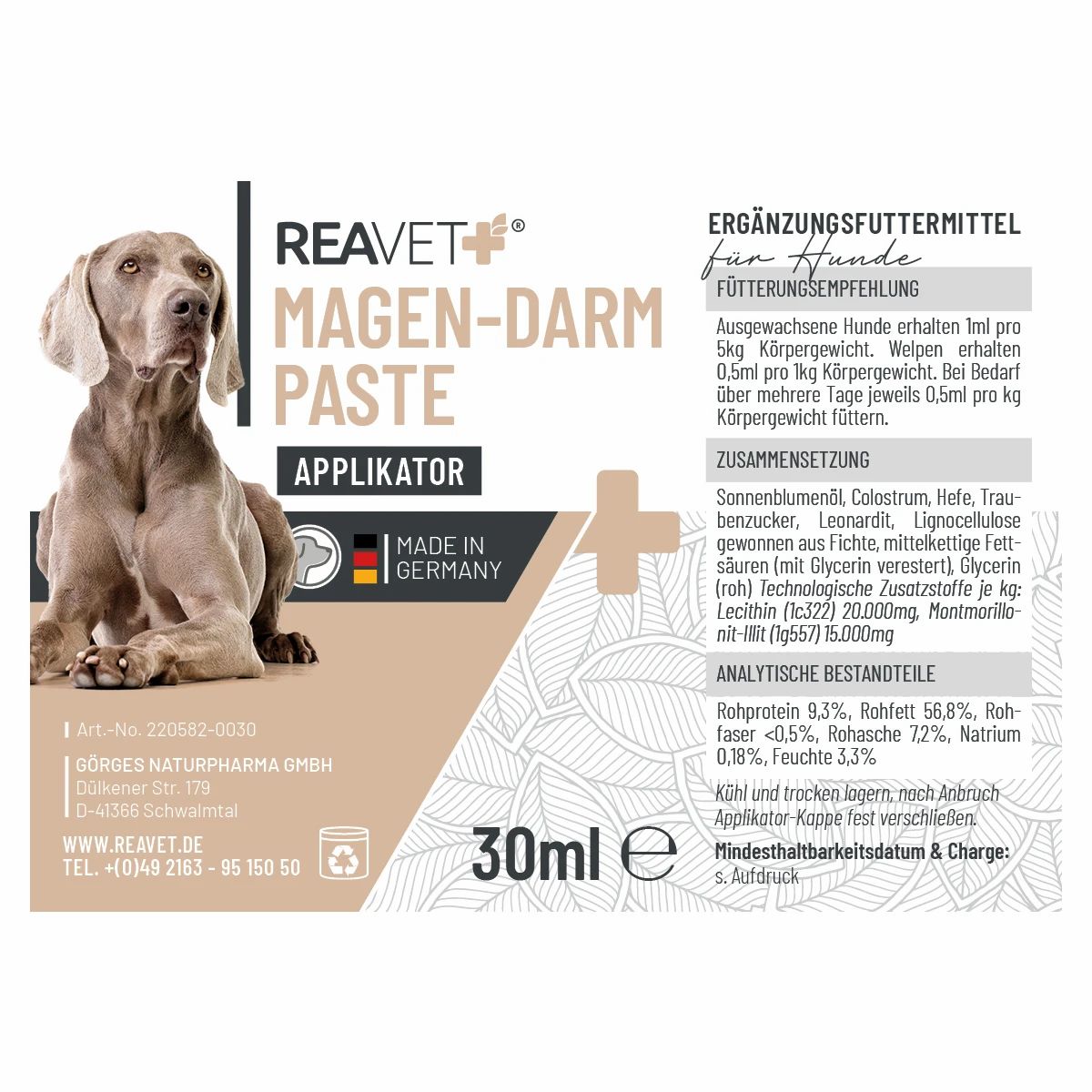 Magen-Darm Paste - ReaVET
