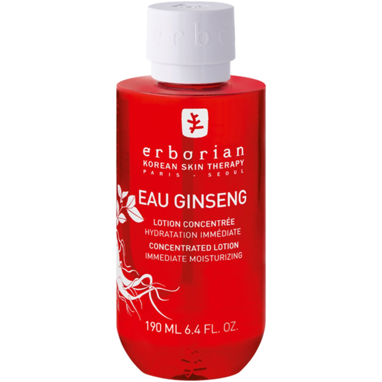 Erborian Korean Skin Therapy Paris Seoul Eau Ginseng Concentrated Lotion