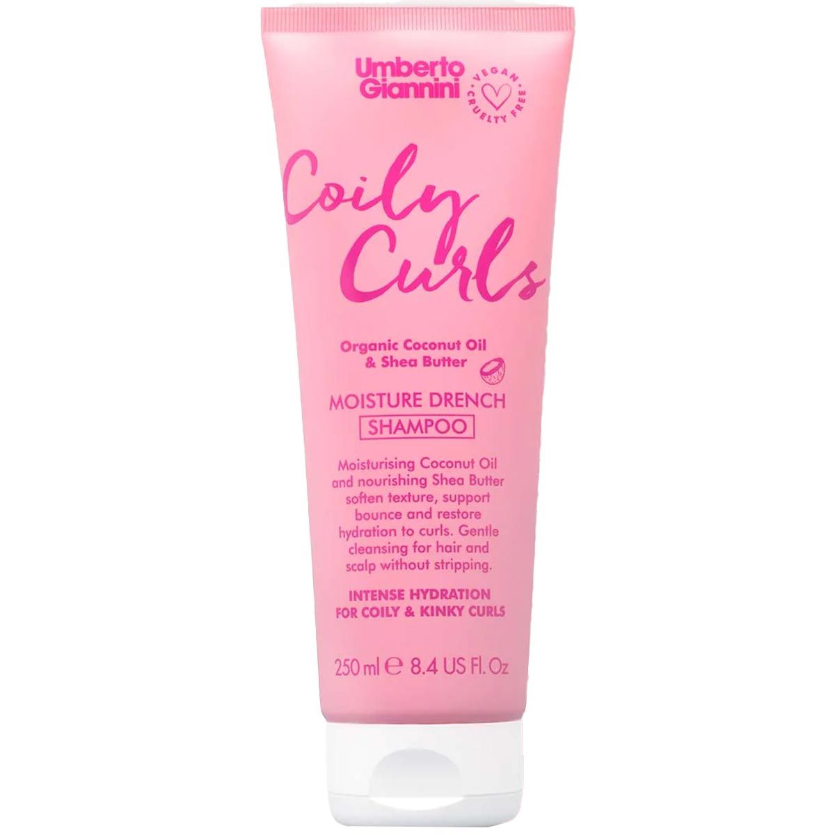 Umberto Giannini - Coily Curls Moisture Drench Shampoo 250 ml
