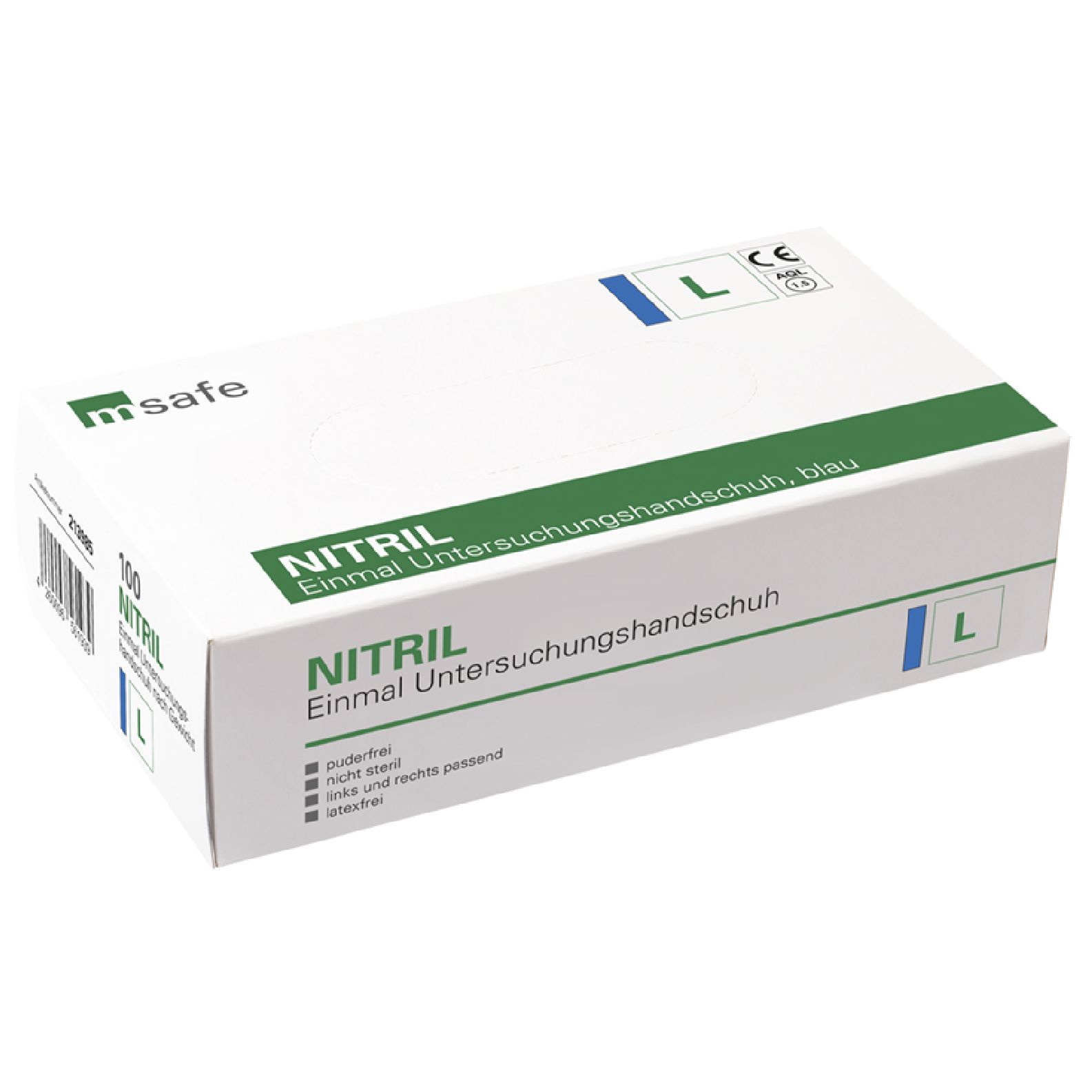 msafe Nitril Einmal Untersuchungshandschuhe 100 St
