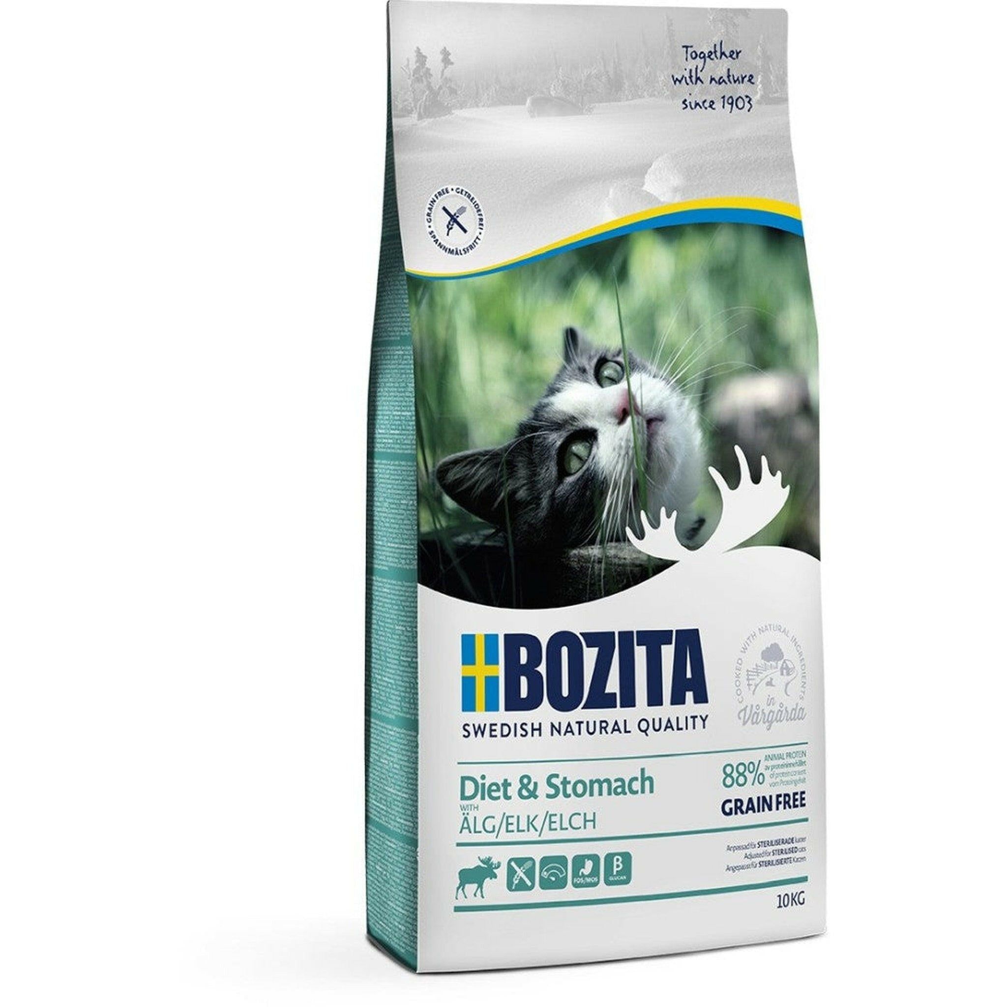 Bozita Katze Diet & Stomach Grain free Elk 10 kg Futter