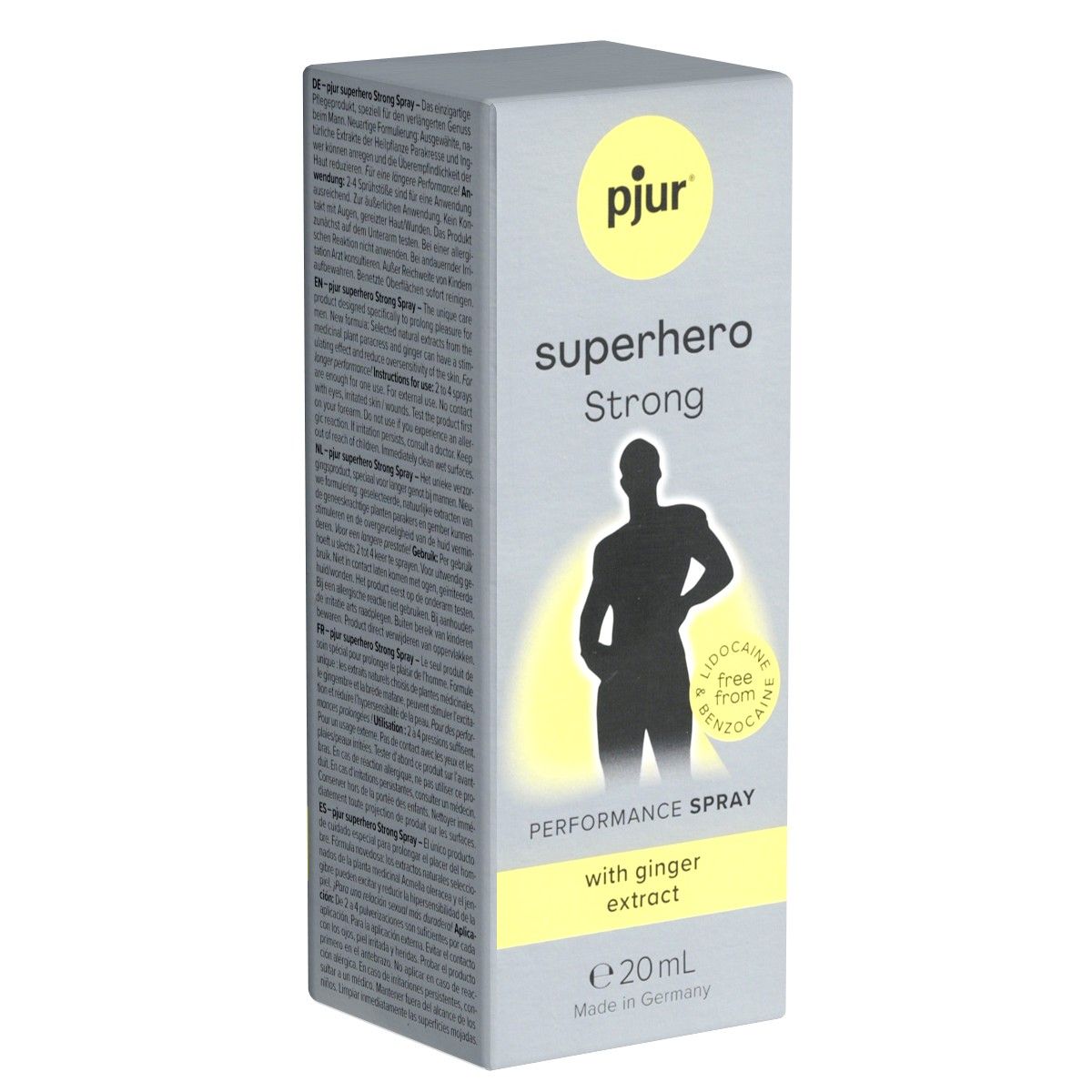 pjur® SUPERHERO *Strong Performance Spray* with Ginger Extract