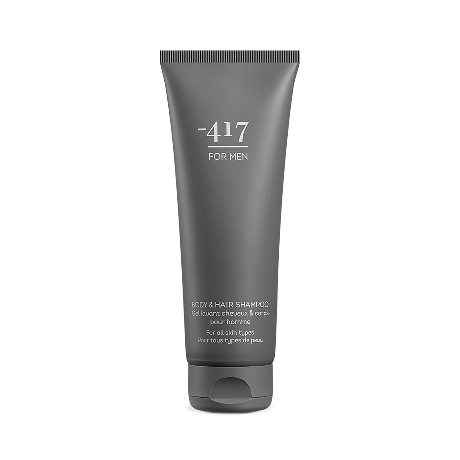 417 Dead Sea Cosmetics Shampoo corpo e capelli per uomo con burro di karité e aloe vera, 8,4 oz