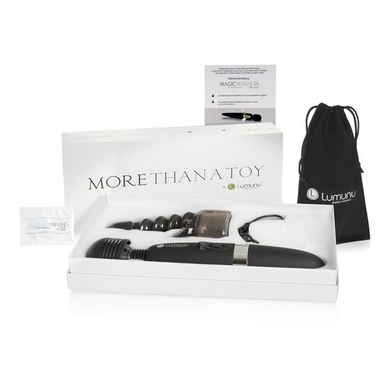 Lumunu Magic Wand Massager (Black)