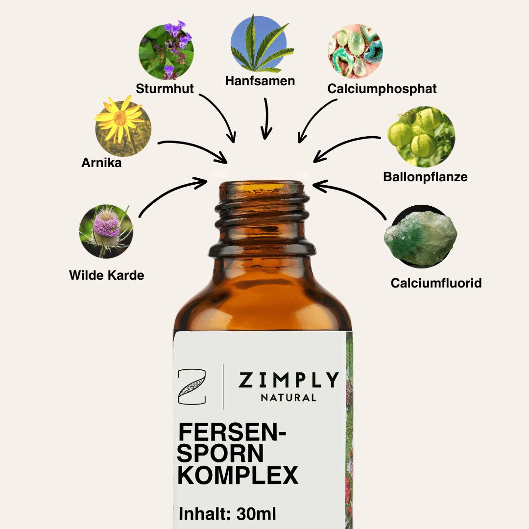 ZIMPLY NATURAL Fersensporn Komplex Spray
