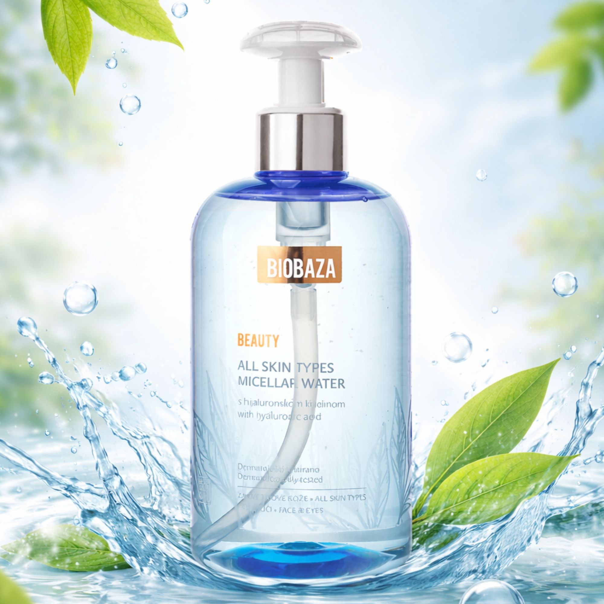 BIOBAZA Beauty Mizellenwasser mit Hyaluronsäure