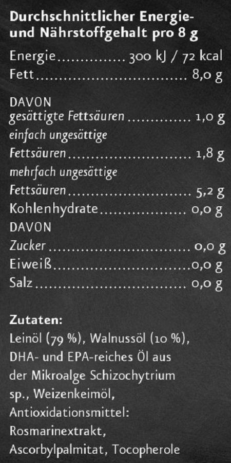 Ölmühle Solling Omega 3 Öl Lein & Walnuss