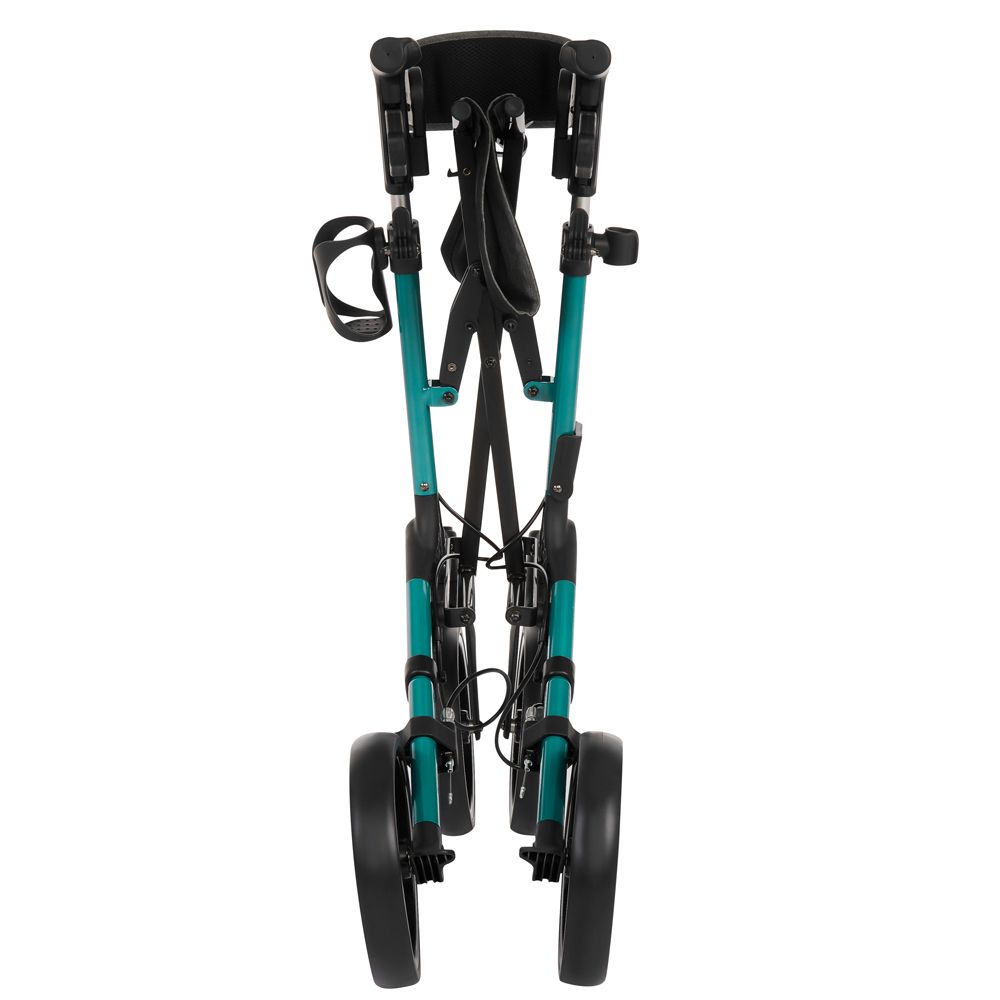 Leichter Aluminium-Rollator mit Softreifen & abnehmbarer Rückenlehne