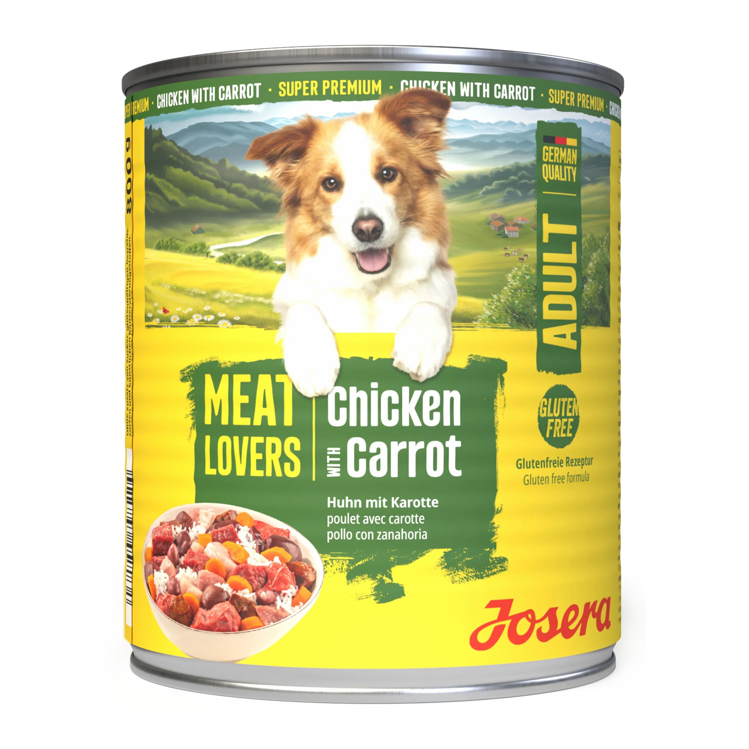Josera Meat Lovers Adult Menu Chicken & Carrot 6x800 g Futter