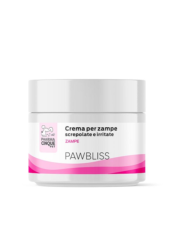 PAWBLISS, crema lenitiva per zampe screpolate e irritate per cane e gatto