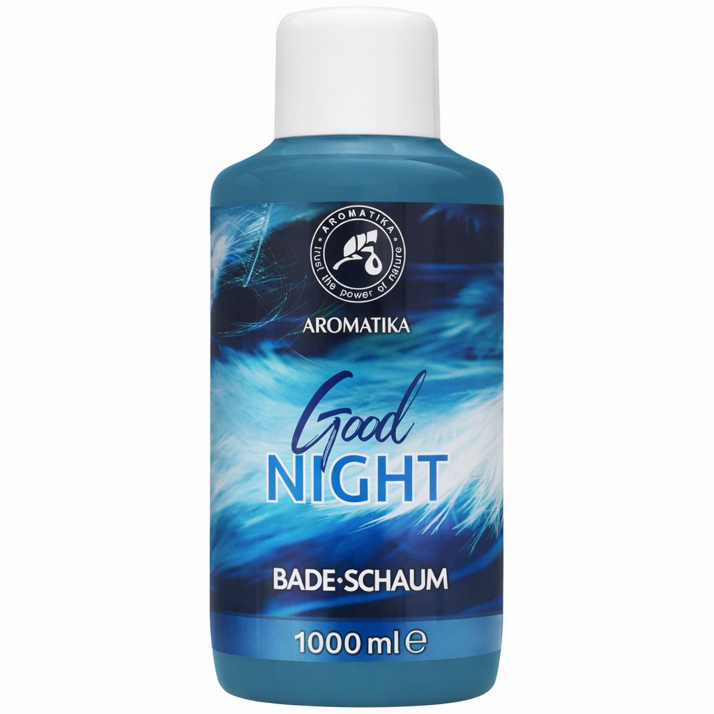 AROMATIKA  Badeschaum Gute Nacht mit Ätherischem Lavendelöl