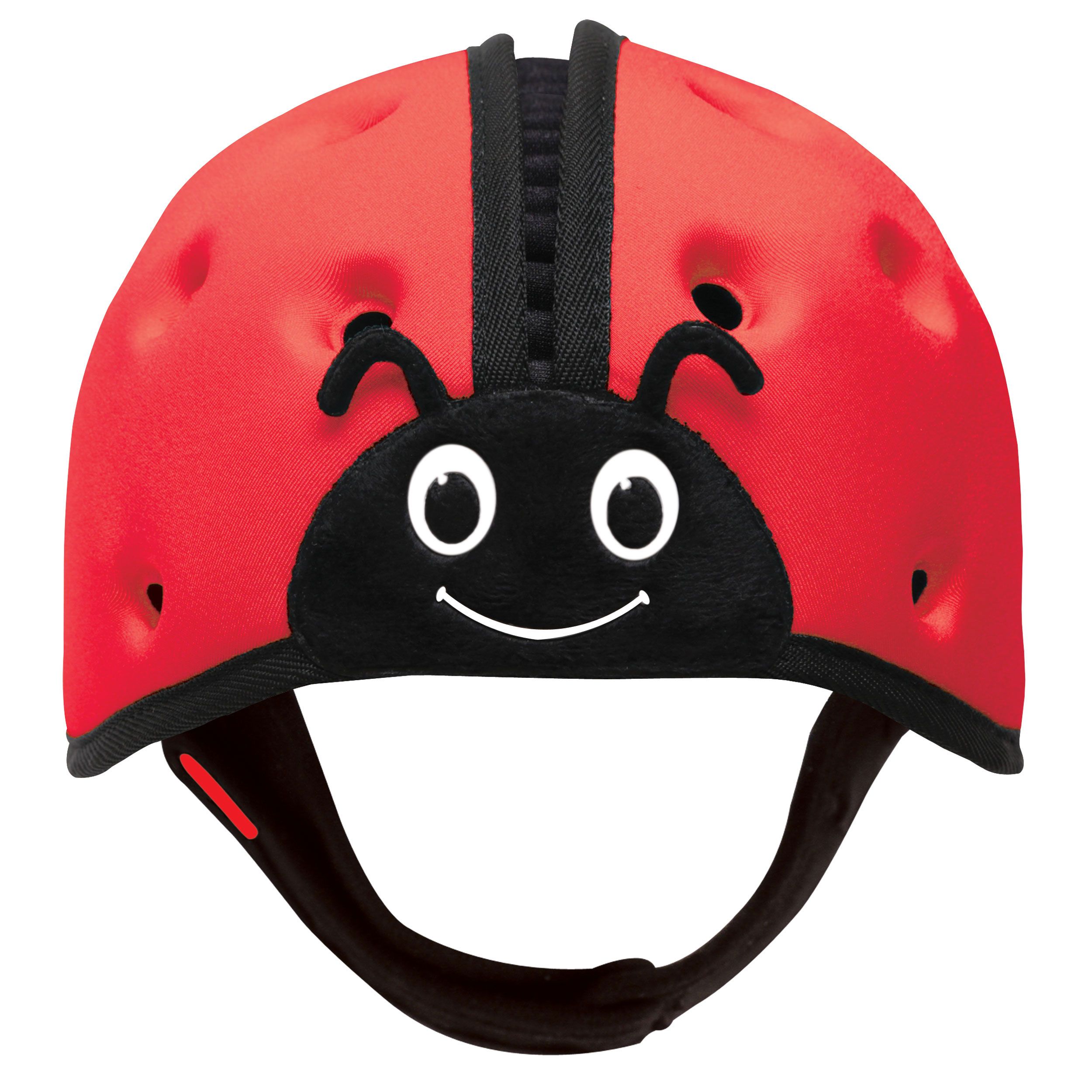 reer SafeHeadBaby Babyhelm Marienkäfer, Kopfschutz, Rot