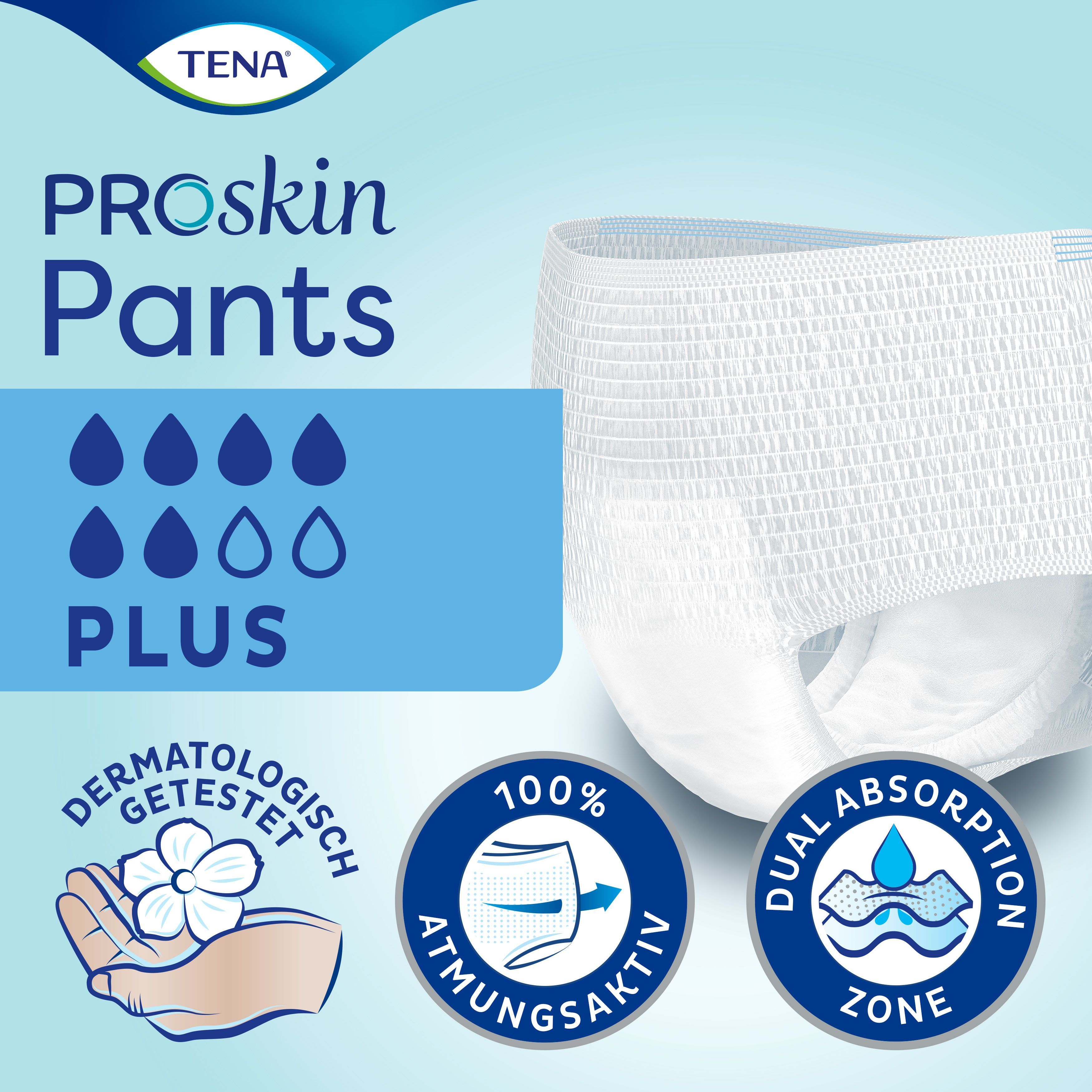 Tena Pants Plus S bei Inkontinenz 14 St Einweghosen