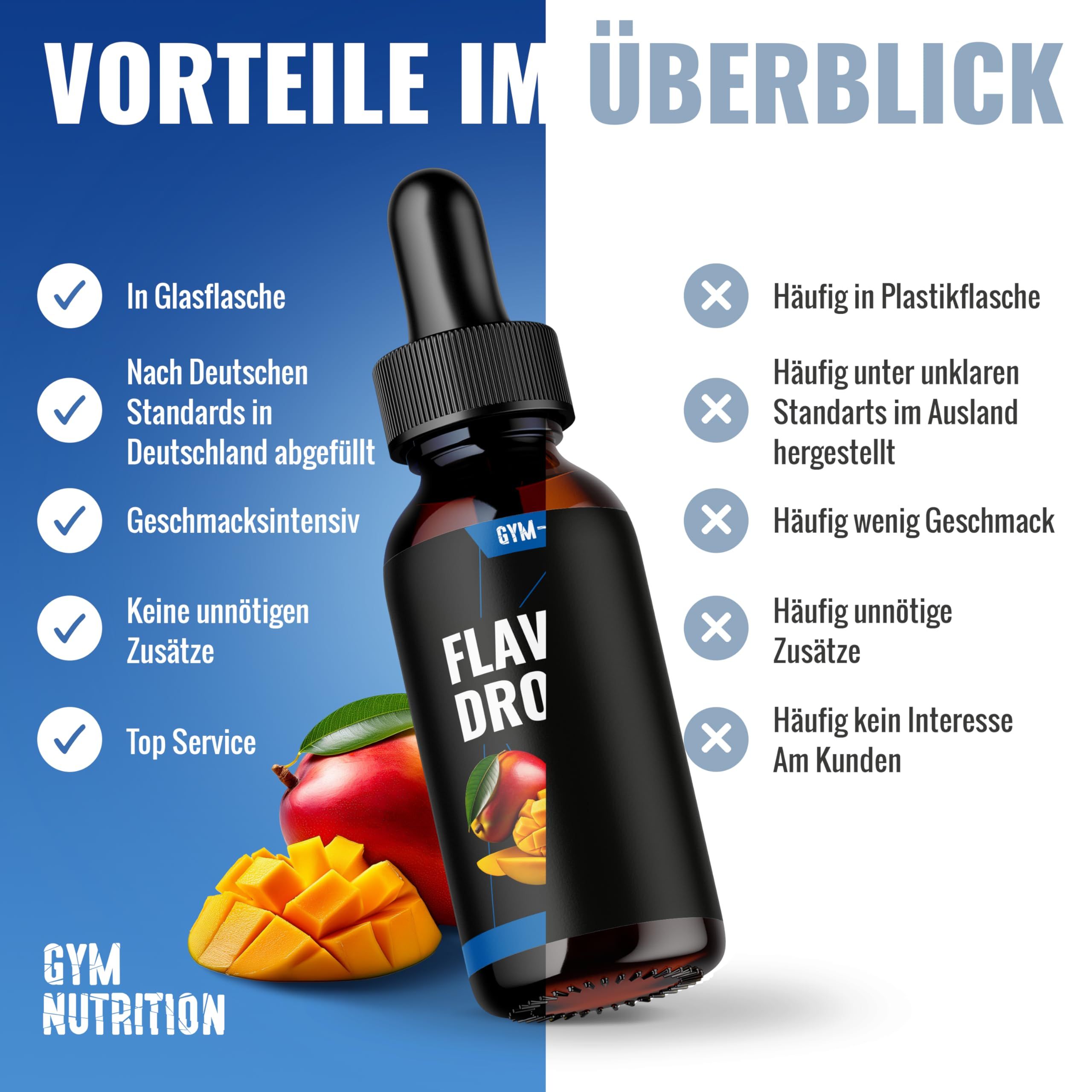 Gym Nutrition Flavour Drops Zuckerfrei 50ml
