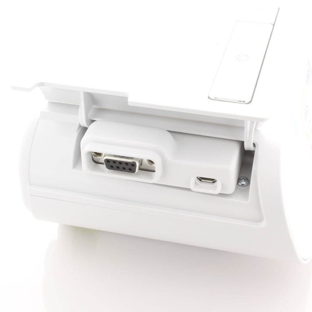 Detailansicht des Modulanschlusses mit USB-C und D-Sub-Anschluss.