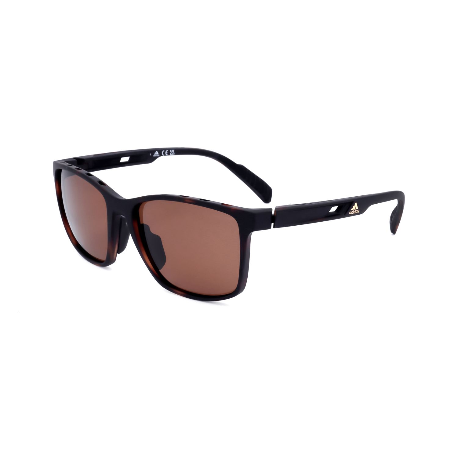 Adidas occhiali da sole uomo SP0035 mottled dark brown