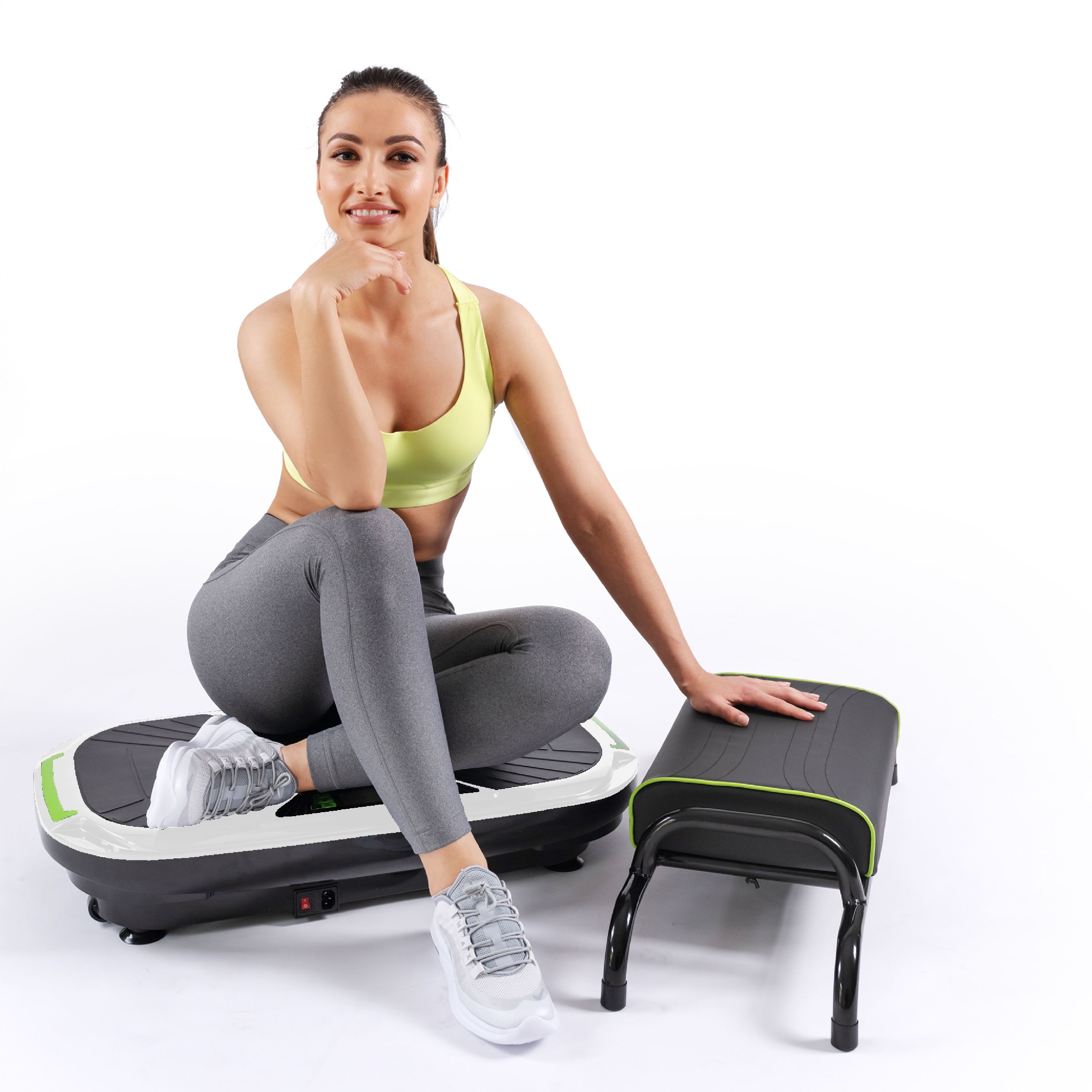 Set Vibrationsplatte Thera + Sportsitz