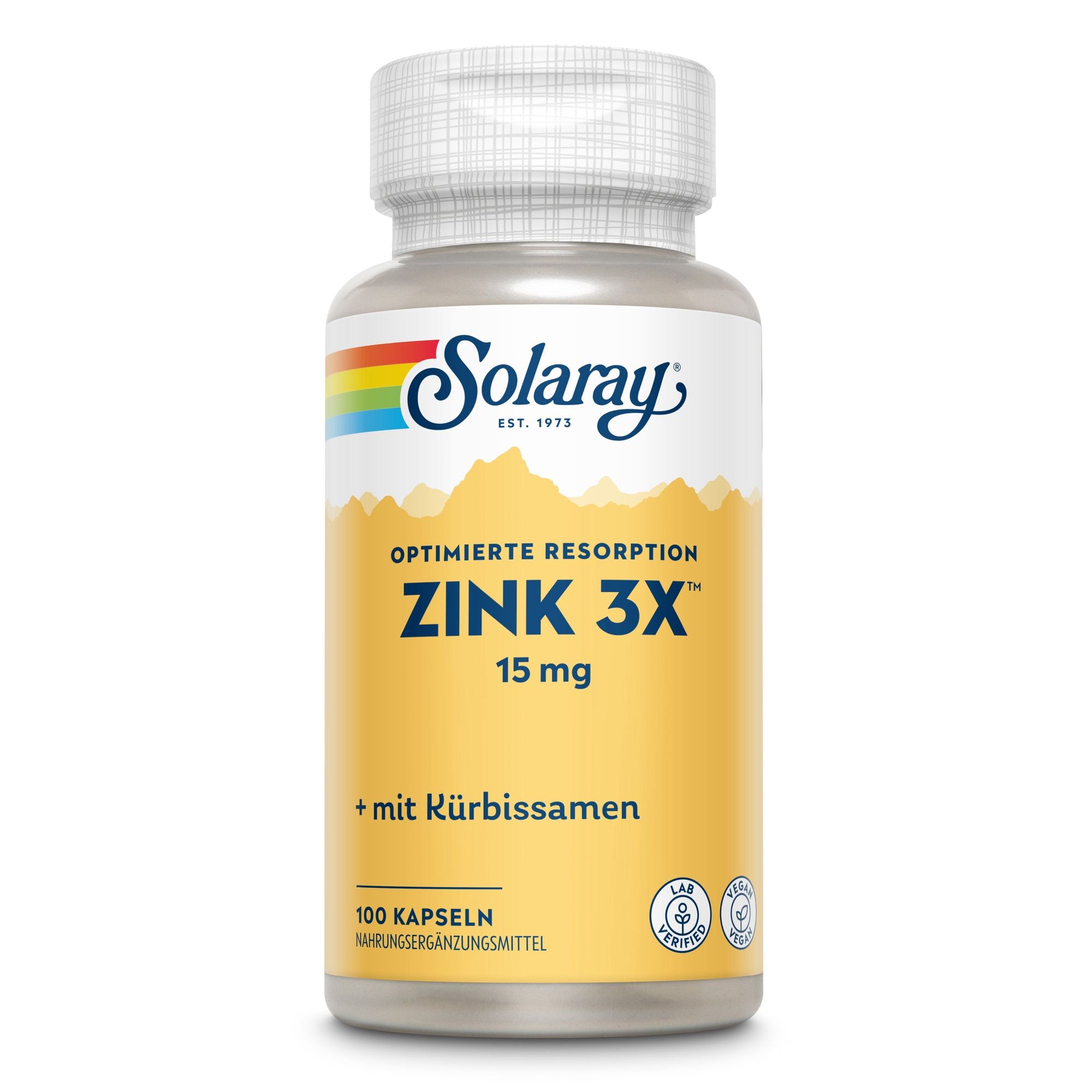 Solaray Zink 3X 15 mg