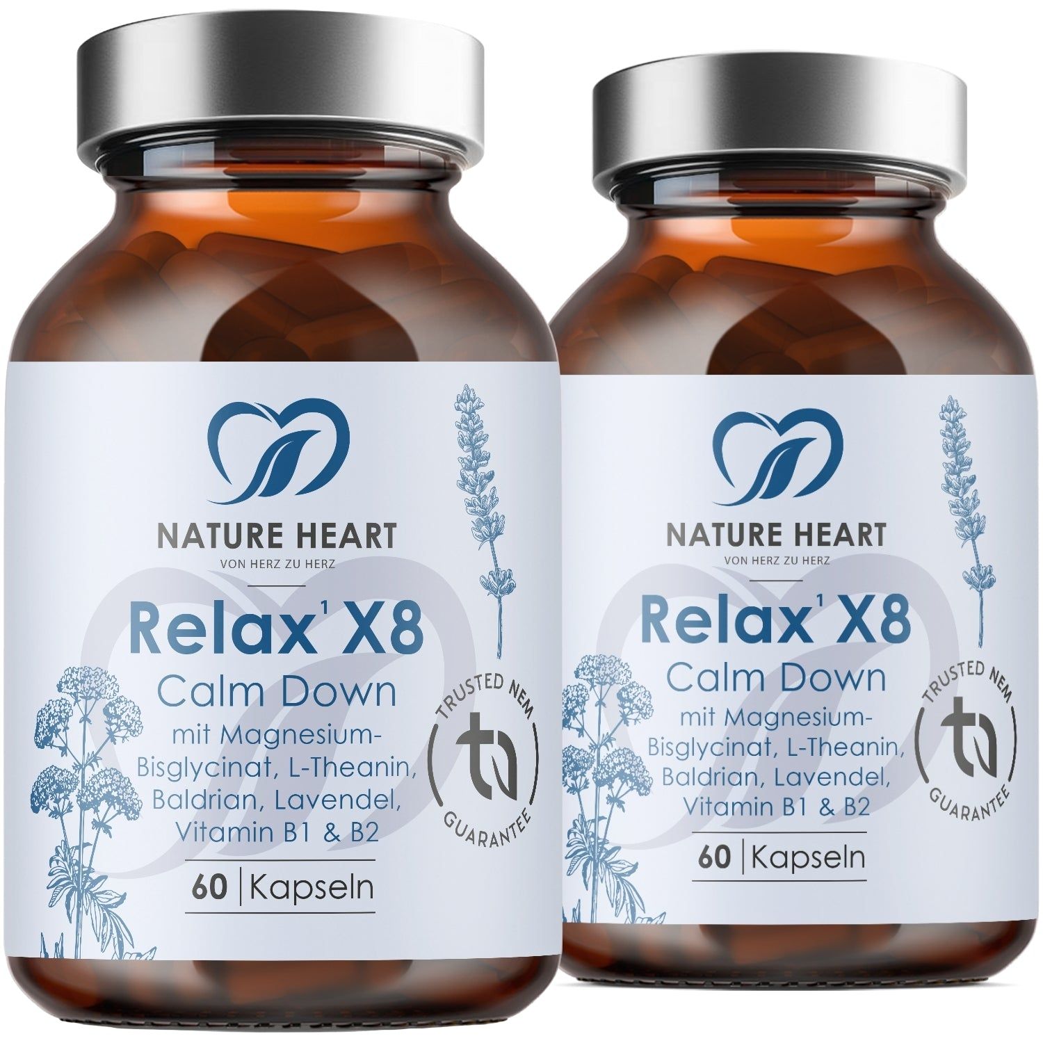 Nature Heart Relax X8 2x60 St Kapseln