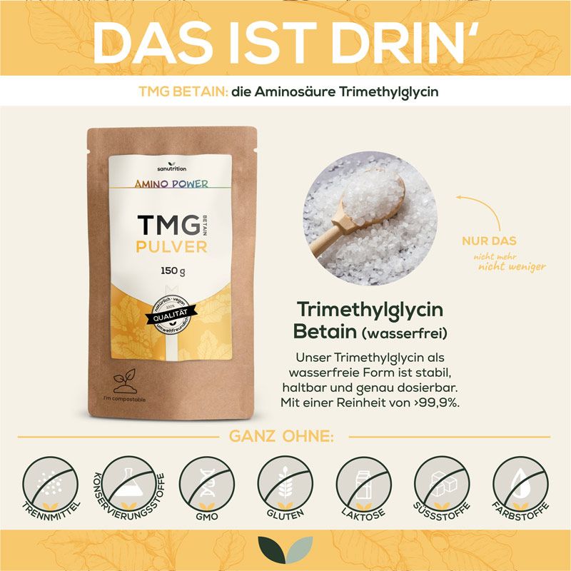 Sanutrition® - reines TMG Betain