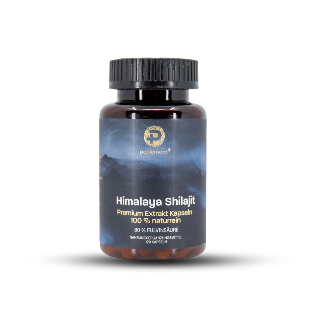 peplement Shilajit Premium Kapseln mit 80% Fulvinsäure 120 St