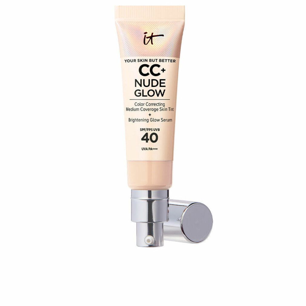 cc+ Hautfarbe glow lightweight foundation + glow serum SPF40 #lig